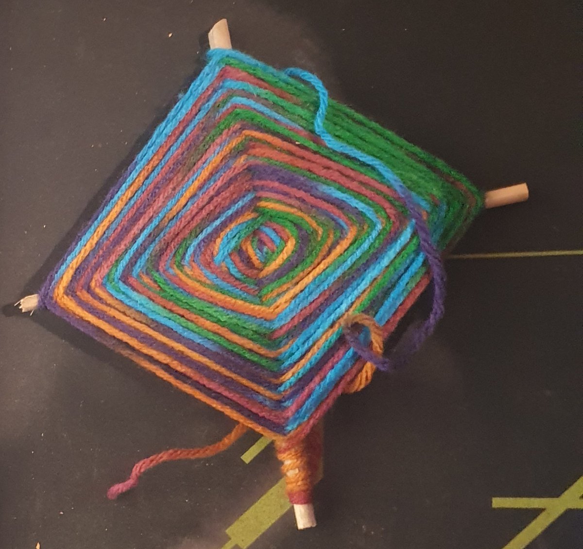Handmade Yarn God's Eye Craft