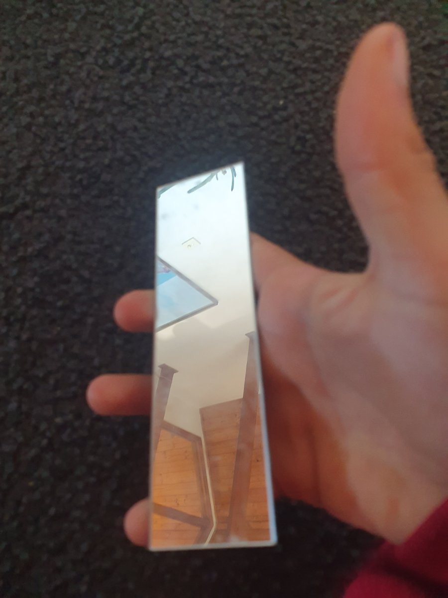 Blue Periscope Mirror Viewer